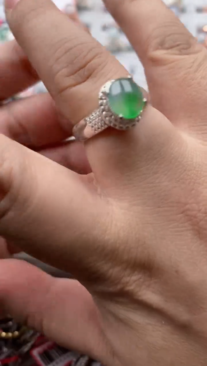 【闪购商品】翡翠戒指未镶嵌77777---54