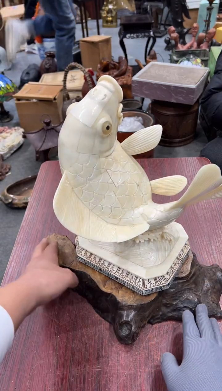 塑料用**K工艺品小四孤品收藏