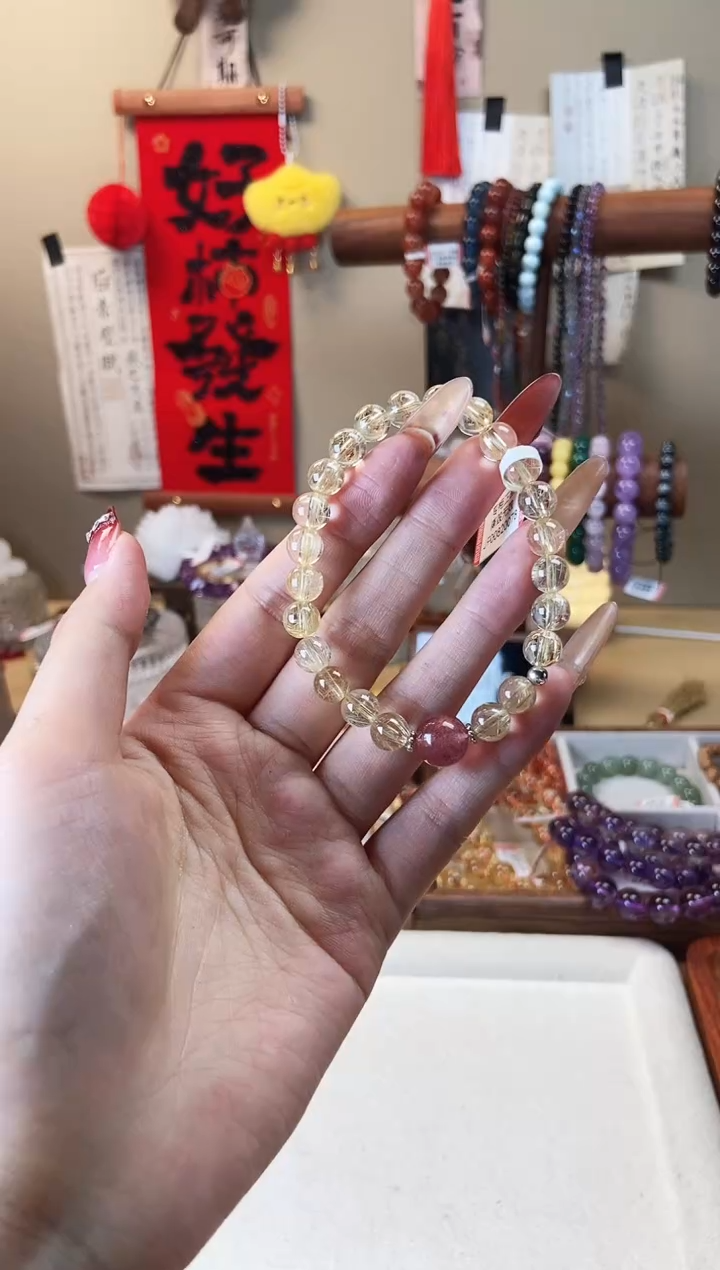 【闪购商品】水晶手链未镶嵌落日