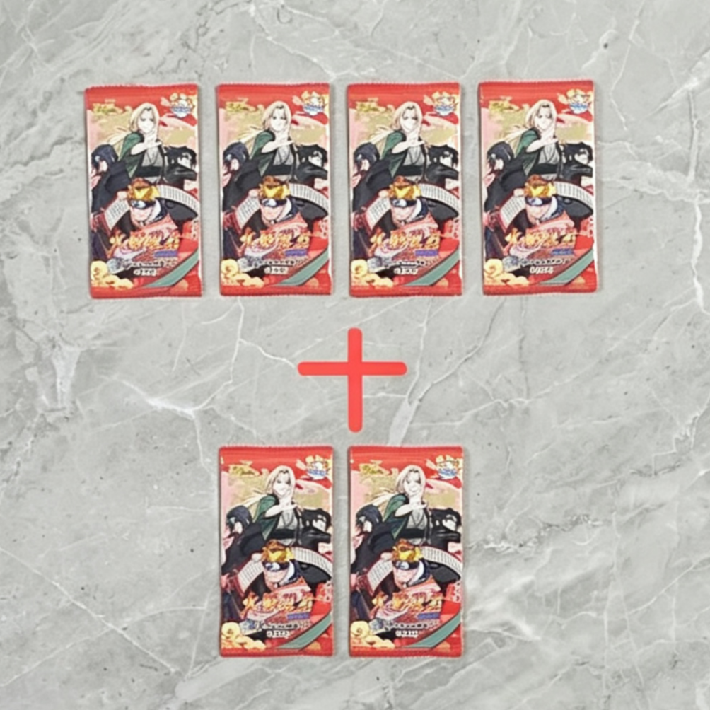 【冲击波4+2】火影忍者九弹二兵之章/EX2收藏卡牌卡牌盲盒