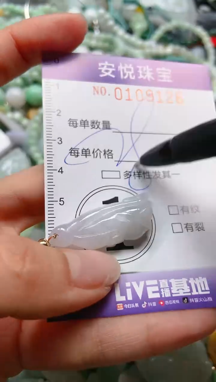 【闪购商品】翡翠颈饰未镶嵌闪购0109126