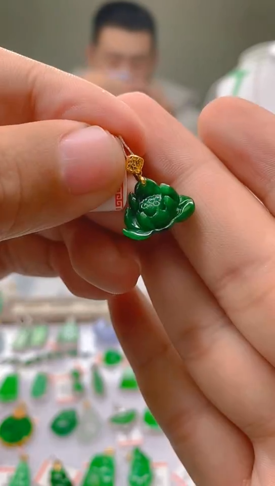 【闪购商品】翡翠颈饰18K金镶嵌新号开播，全场乱卖