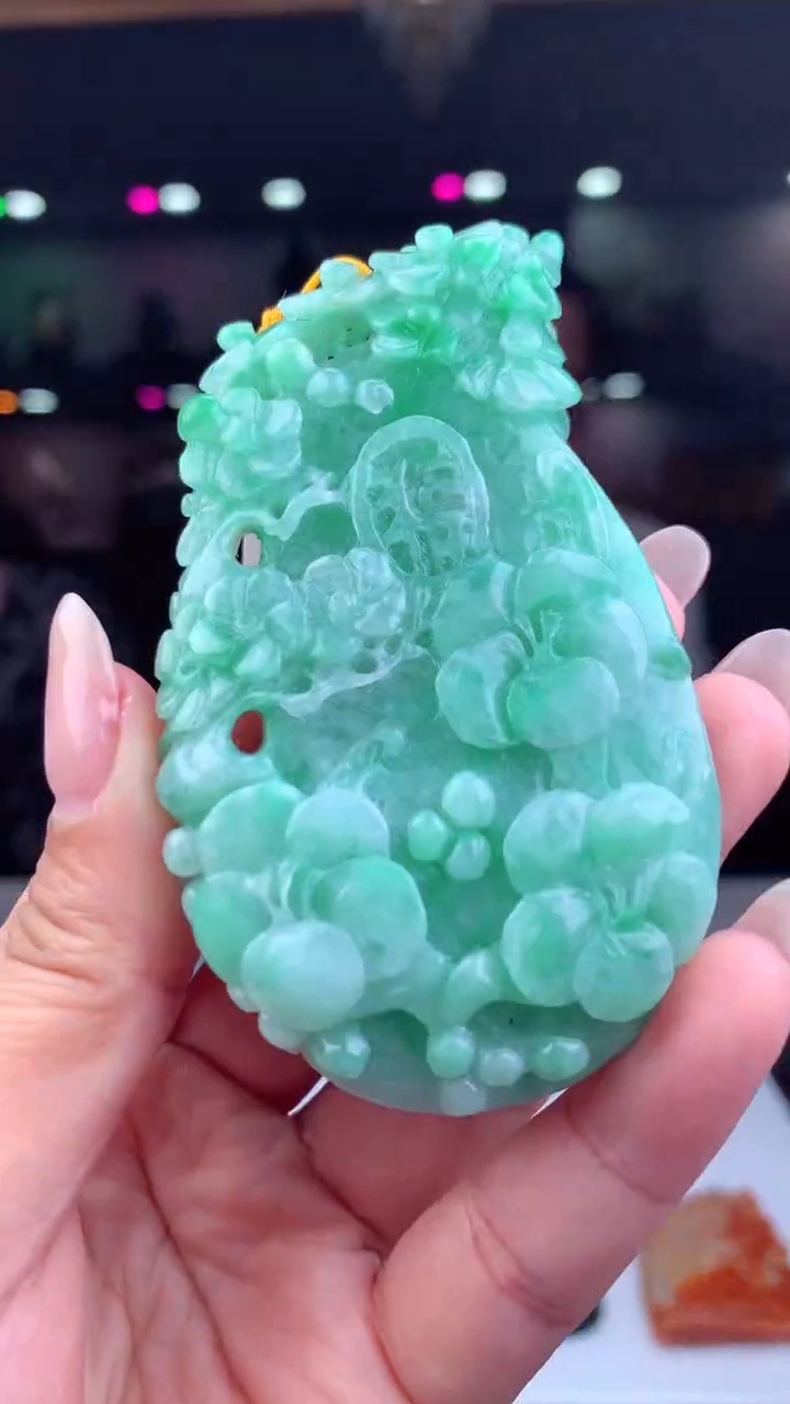 【闪购商品】定制翡翠未镶嵌天然A货翡翠（拍一发一)