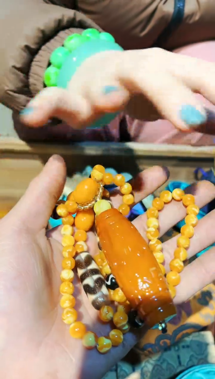 【闪购商品】蜜蜡颈饰未镶嵌七七精品专属链接4180