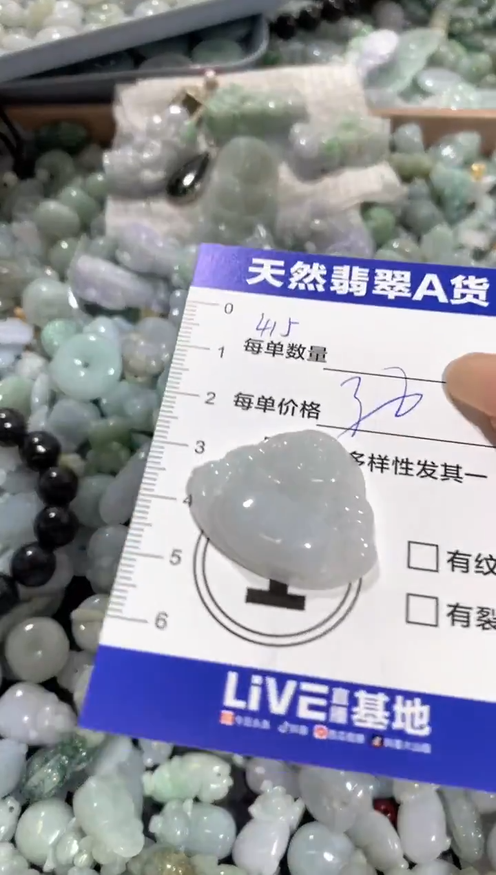 颈饰未镶嵌翡翠天然翡翠A货批量多样性发一件