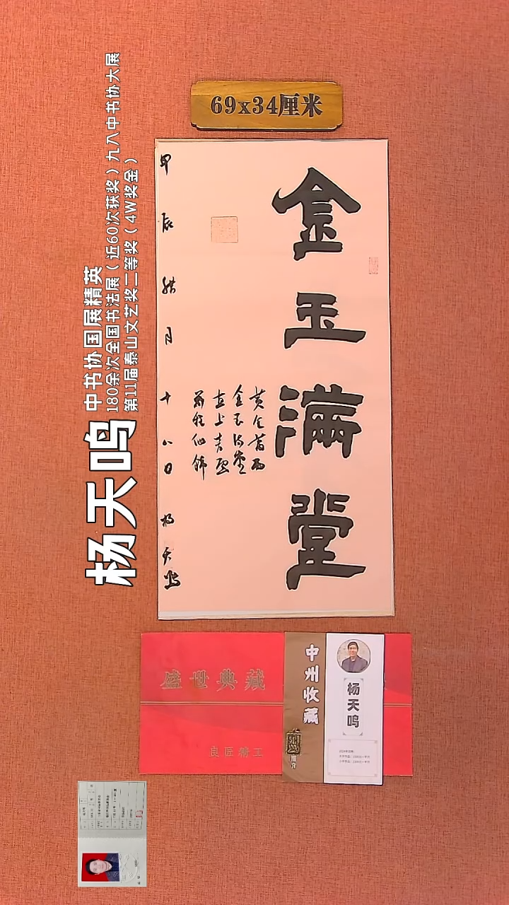 【闪购商品】书法56        杨天鸣书法作品