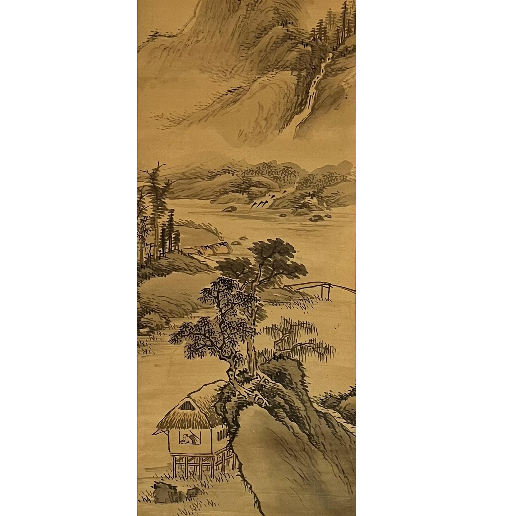 【辽拍】V240125-3-55《山水》（3平尺）镜片 yy1212t