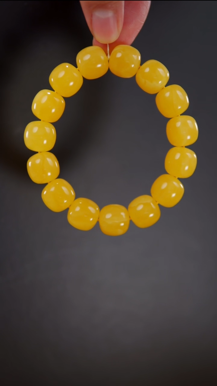 手链琥珀未镶嵌25.48同料老型手串