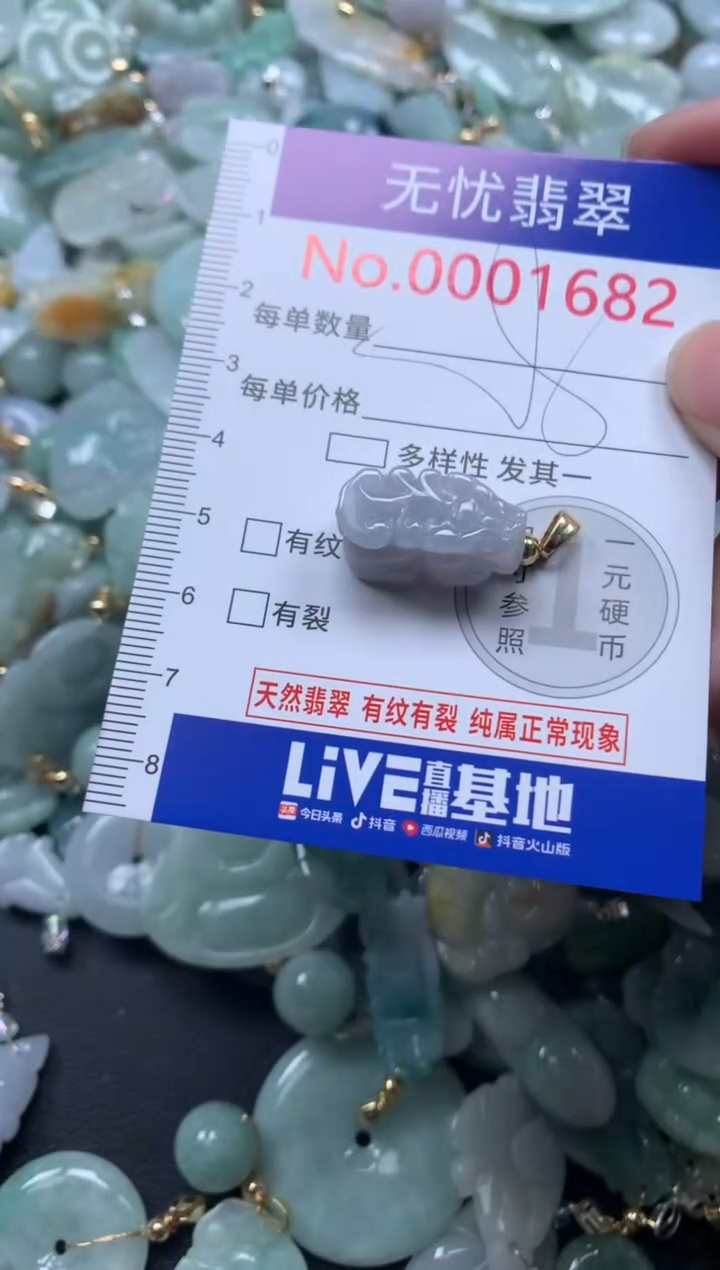 颈饰未镶嵌翡翠1682