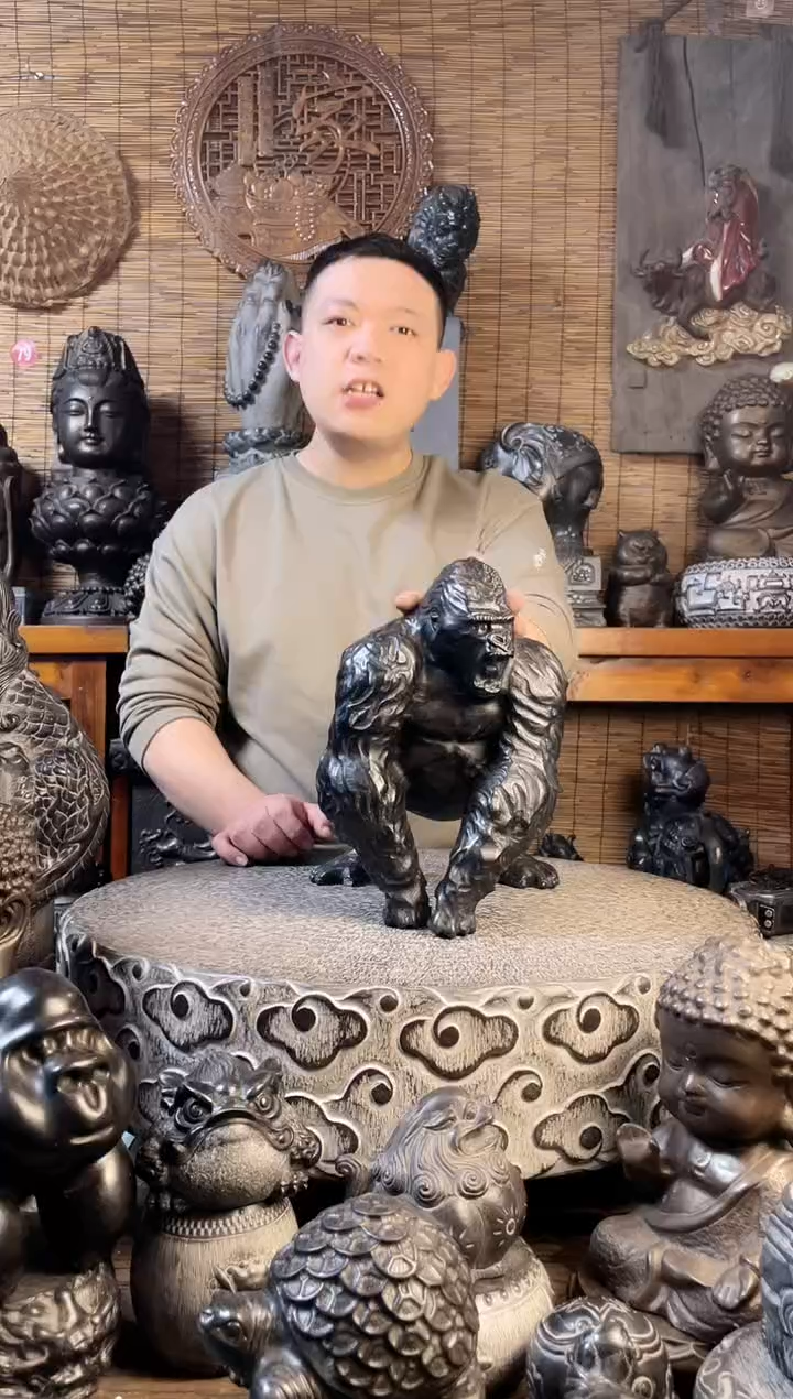 【闪购商品】30经典金刚天然青石雕刻