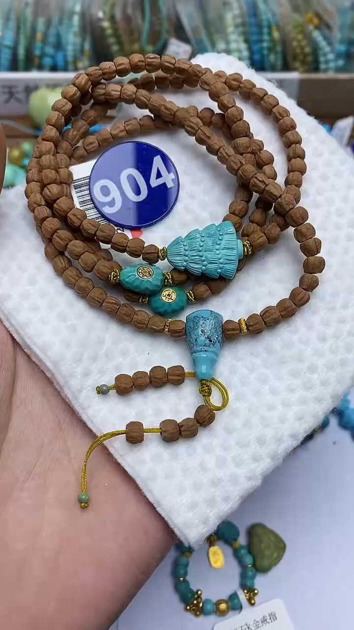 【闪购商品】绿松石手串未镶嵌904
