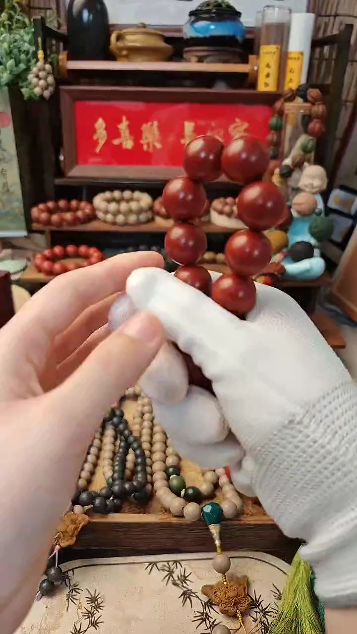 【闪购商品】泥塑龙瑞香18子手持微瑕体验款一条