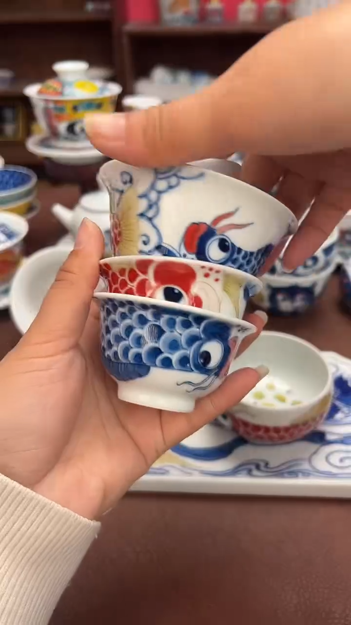 【闪购商品】昨明  （福利价格）盖碗和2个小压手