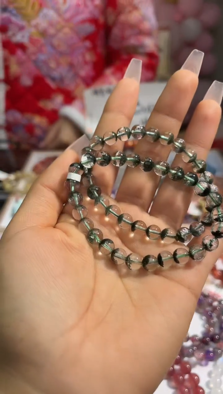 【闪购商品】水晶-未镶嵌40多样性发其一/绿幽灵7+