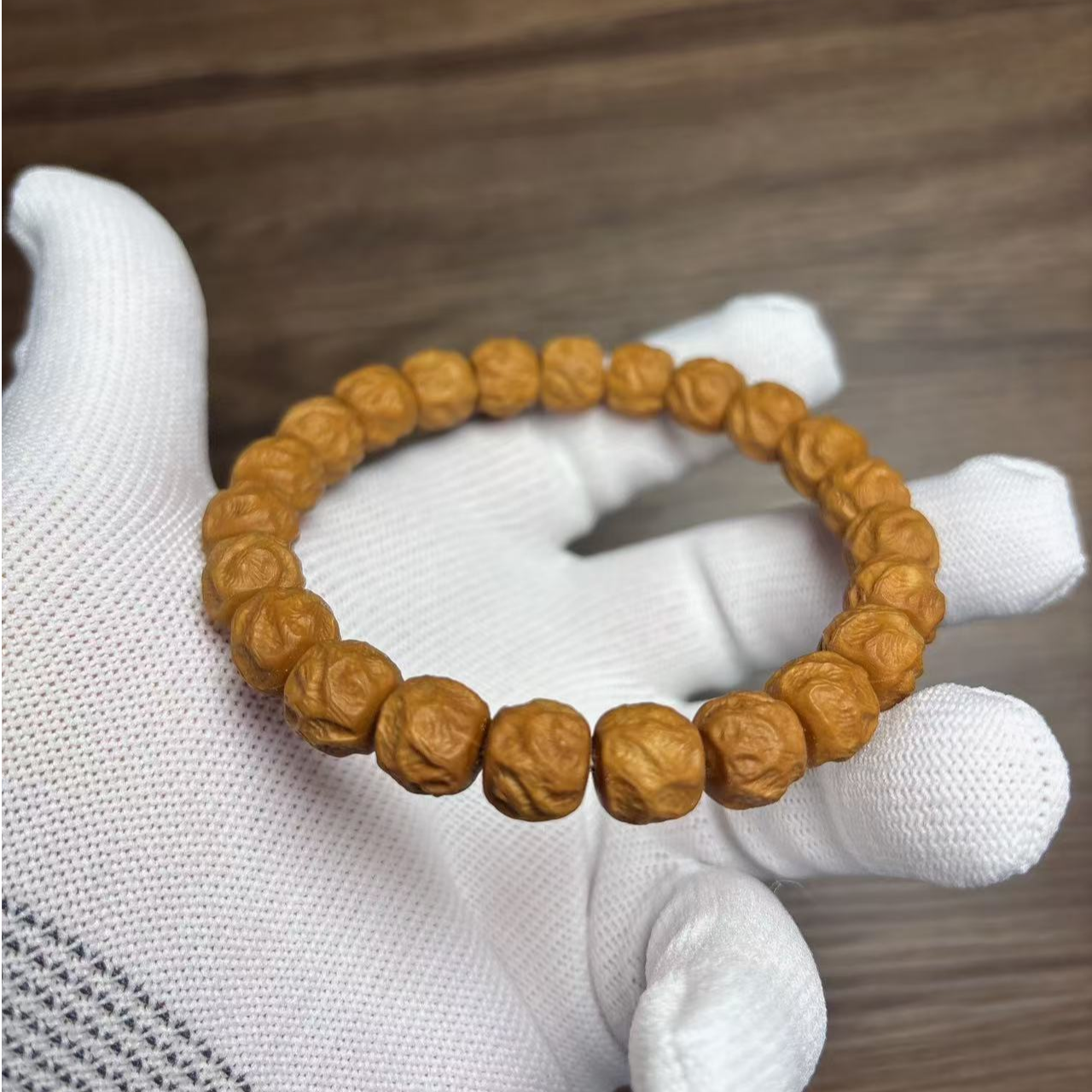 禅意轩文玩 观山无相 高品质精工雕刻 毕业级猴头核桃文玩手串