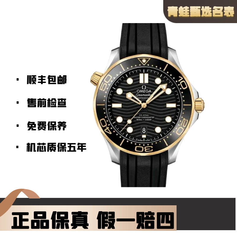 99新 Omega/欧米茄 海马/自动机械/42mm/210.22.42.20.01.001