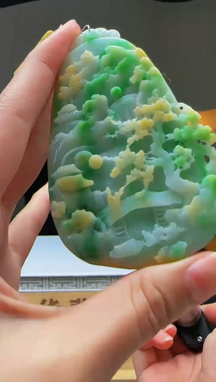 【闪购商品】定制翡翠未镶嵌Q02089翡翠毛货