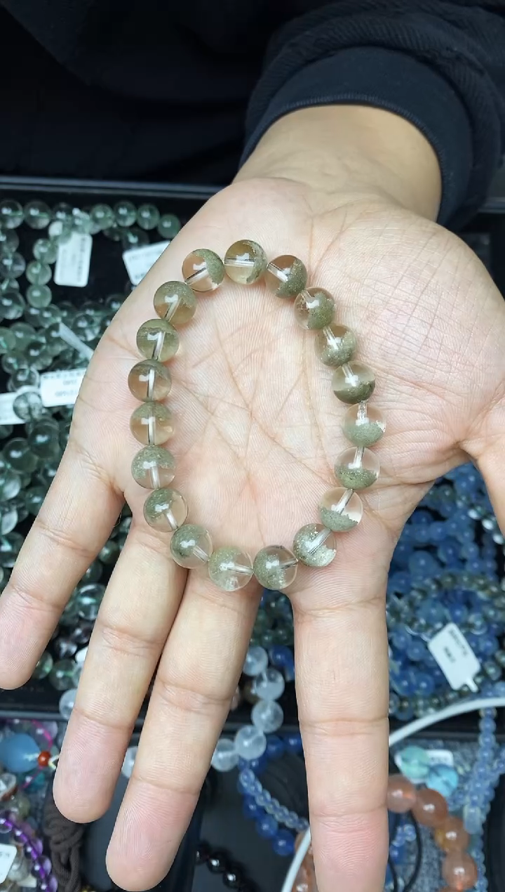 未镶嵌手链水晶横****）抹茶幽灵10