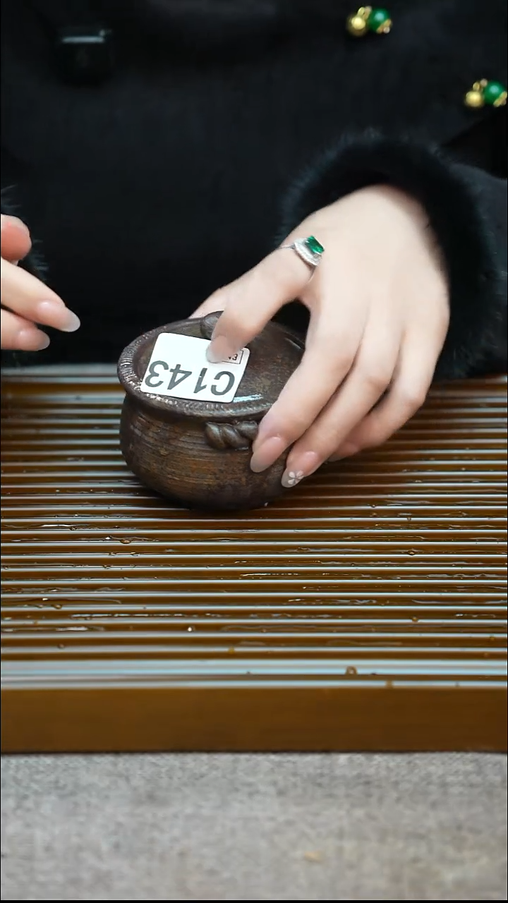 手工粗陶茶具每只不一样