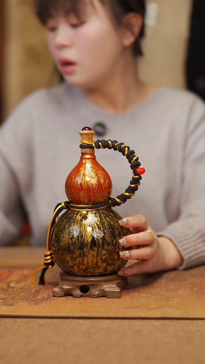 【闪购商品】976宴禾堂漆艺酒葫芦168