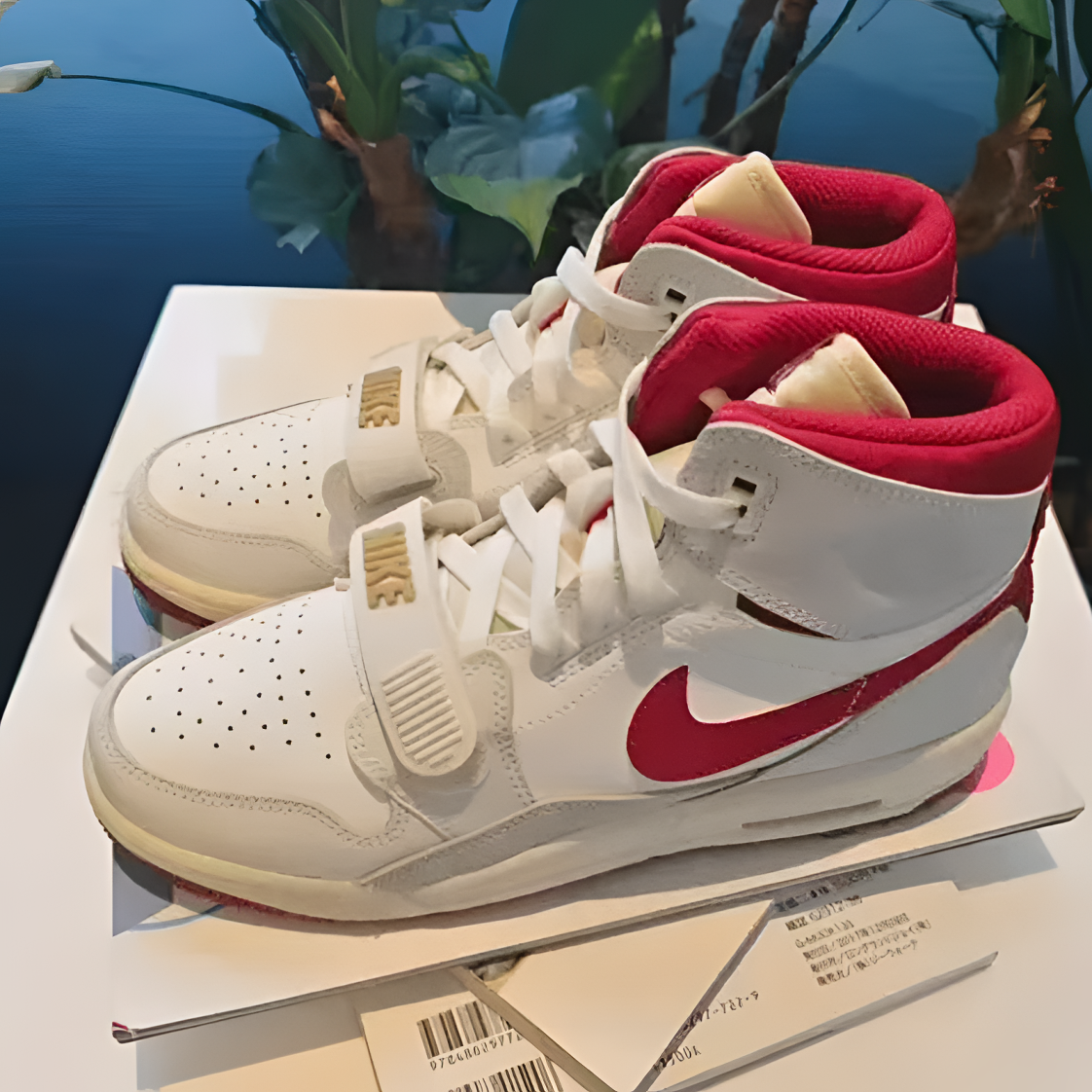 NIKE/耐克马年AJ 312 GS 女子复古白红高帮潮流板鞋IQ9785161
