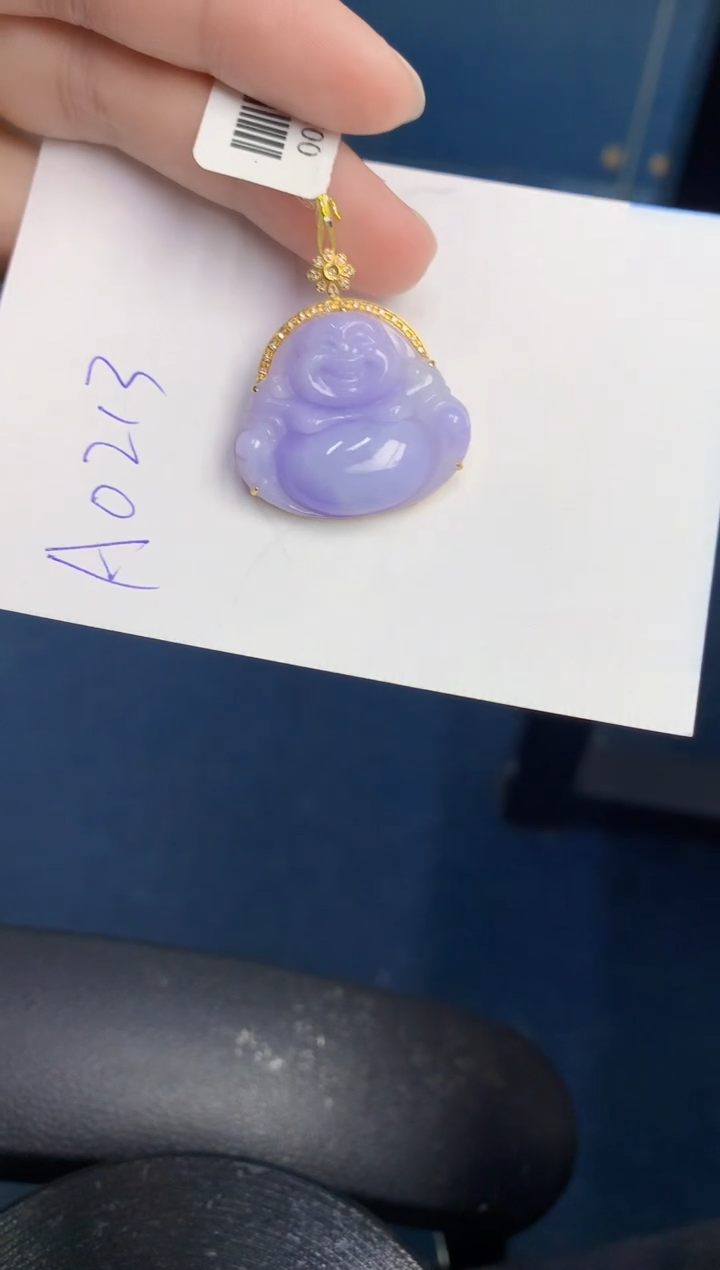 【闪购商品】翡翠颈饰18K金镶嵌000000000