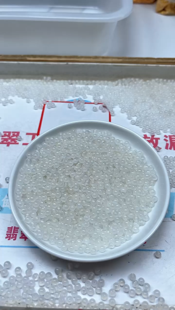 南红玛瑙散珠未镶嵌B455荔枝冻4mm100个9.9元