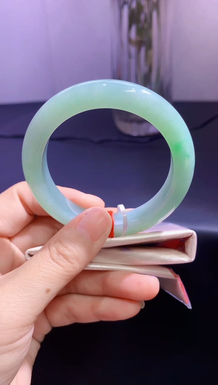 未镶嵌手镯翡翠翡翠手镯圈口53.8-t151