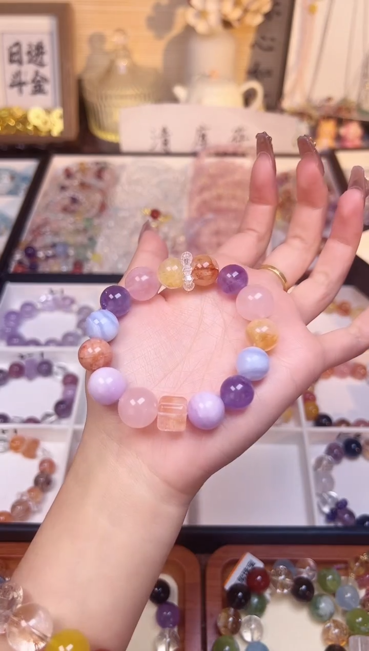 未镶嵌手串水晶1