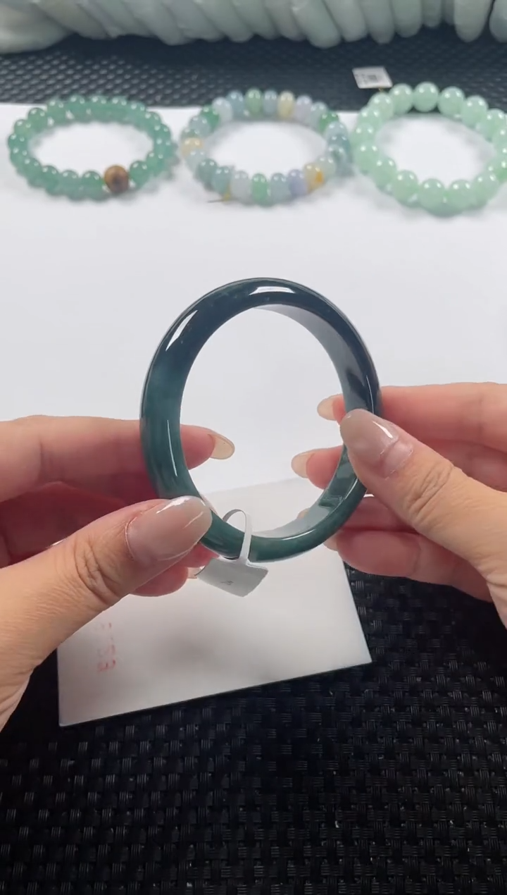 未镶嵌手镯翡翠基地发货H 0106 58+