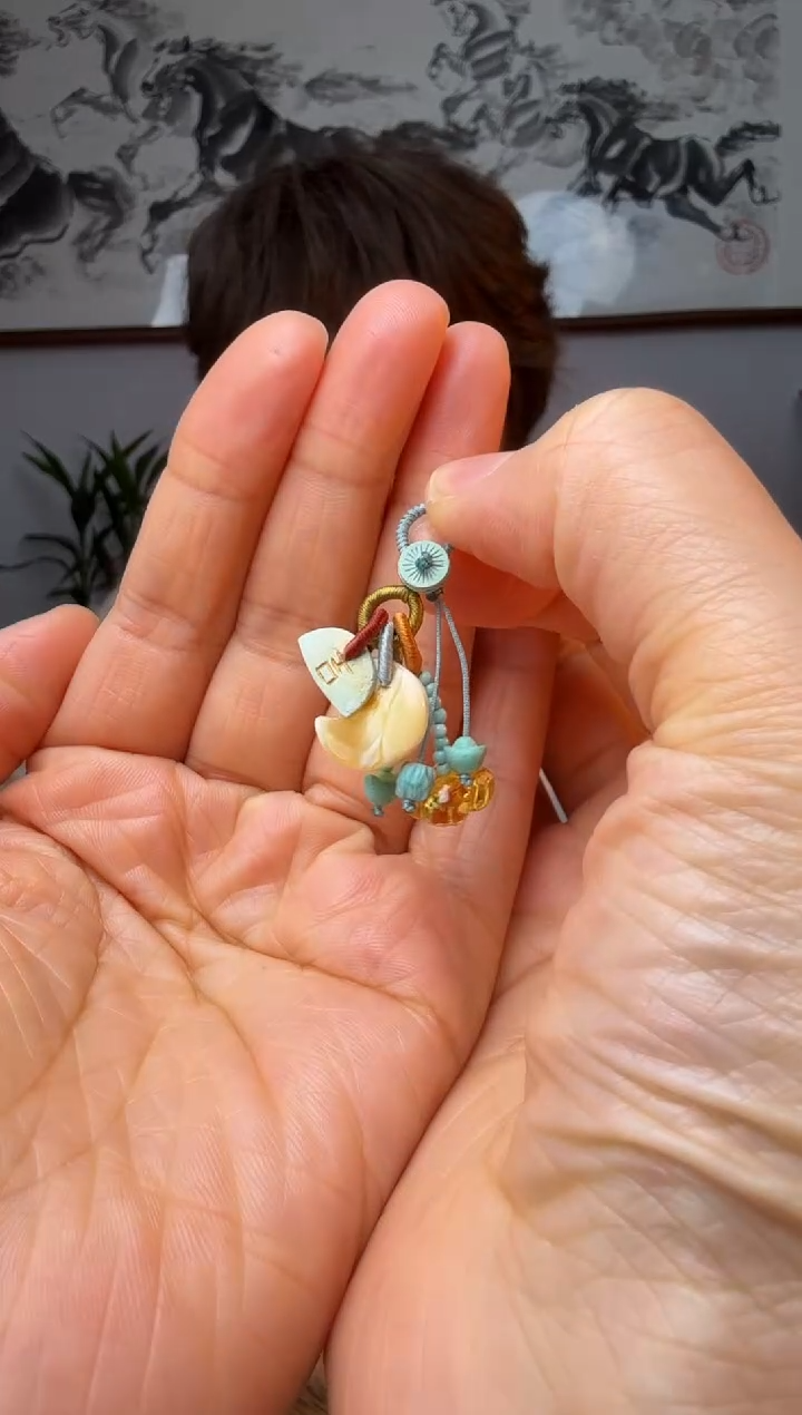 【闪购商品】绿松石提溜未镶嵌时尚百搭A1354