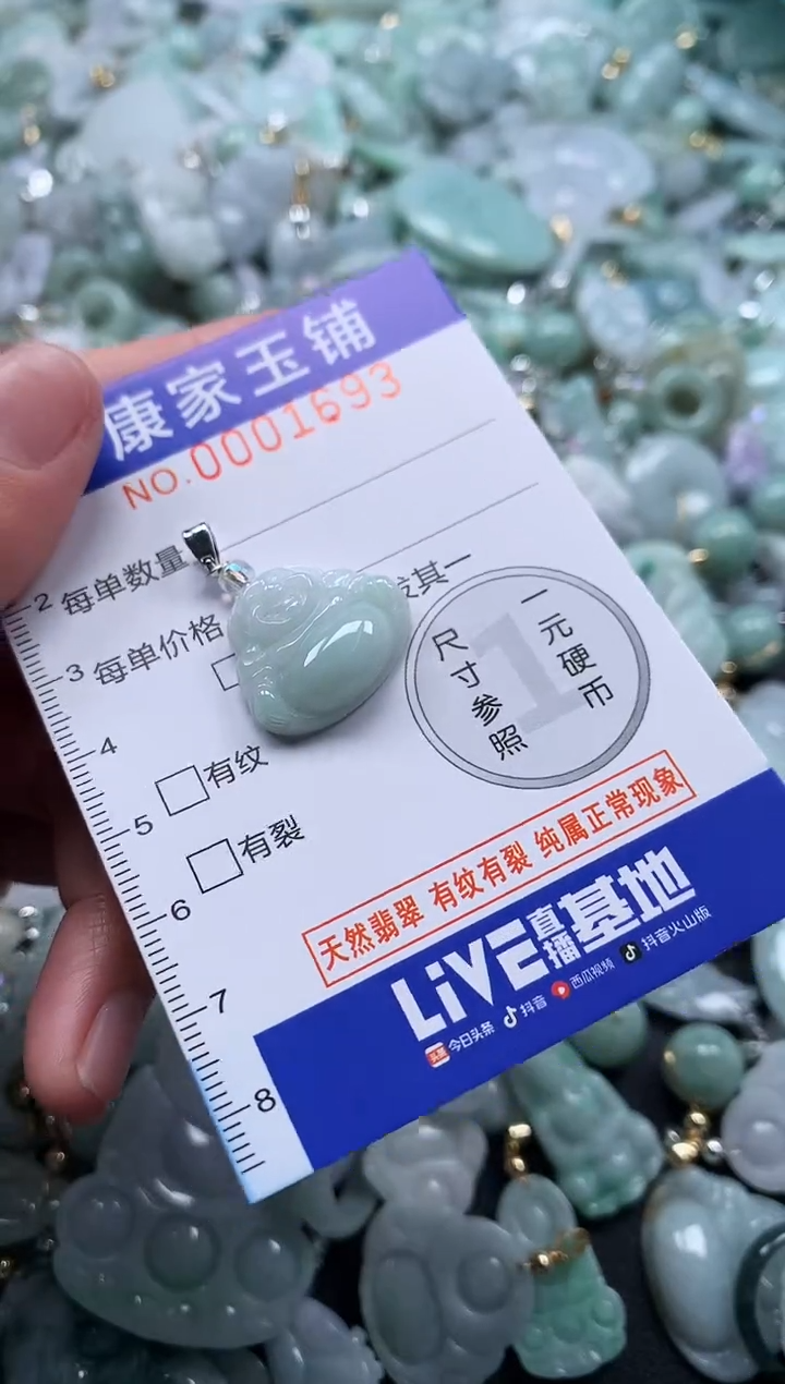 颈饰未镶嵌翡翠1693