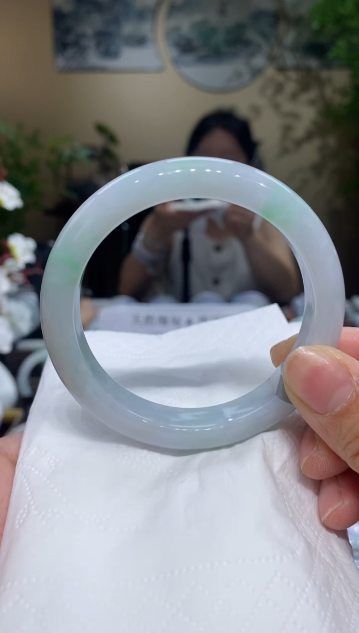 翡翠手镯未镶嵌翡翠56-57