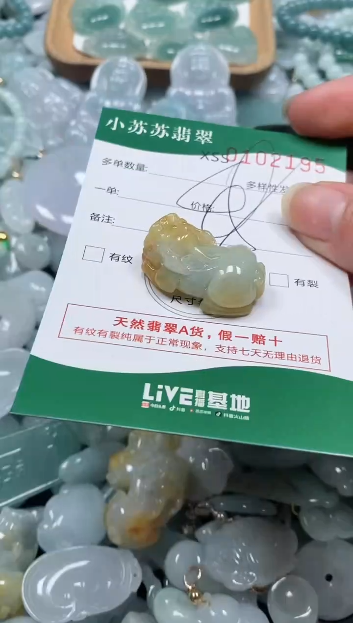 【闪购商品】翡翠颈饰未镶嵌闪购商品0102195
