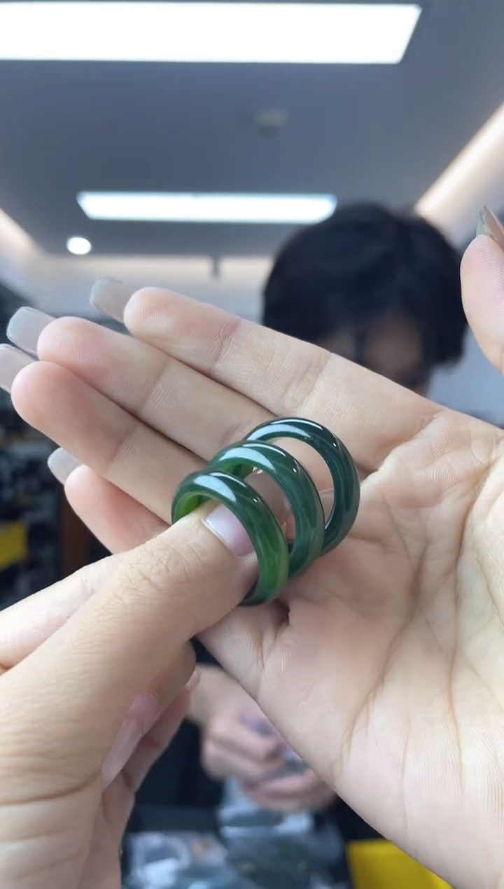 和田玉戒指未镶嵌多样性一件发货