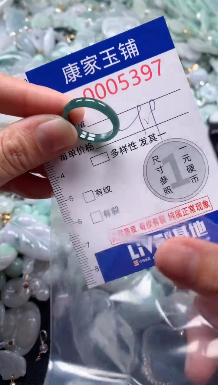 颈饰未镶嵌翡翠5397