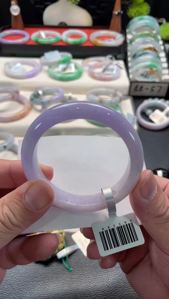 未镶嵌手镯翡翠105号链接 56正圈