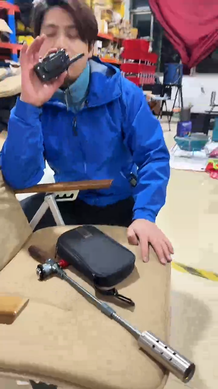 户外超长喷枪大功率烧烤BBQ喷火枪黑色包装盒