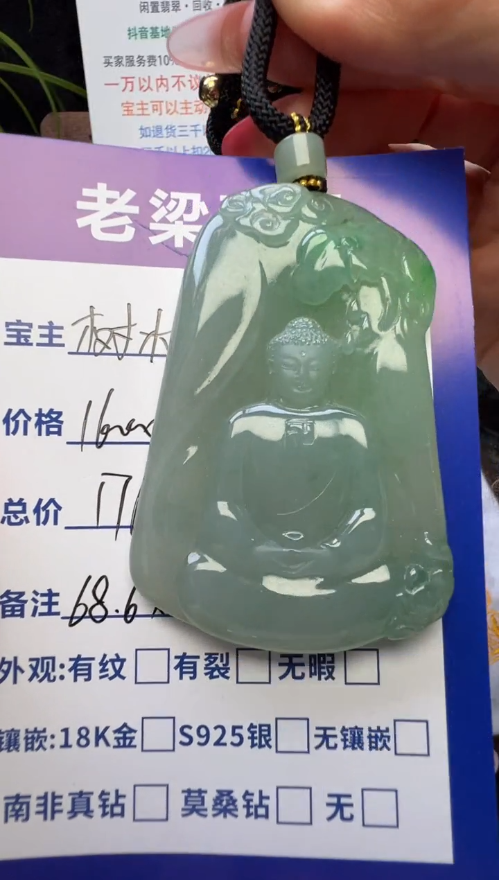 颈饰未镶嵌翡翠翡翠颈饰