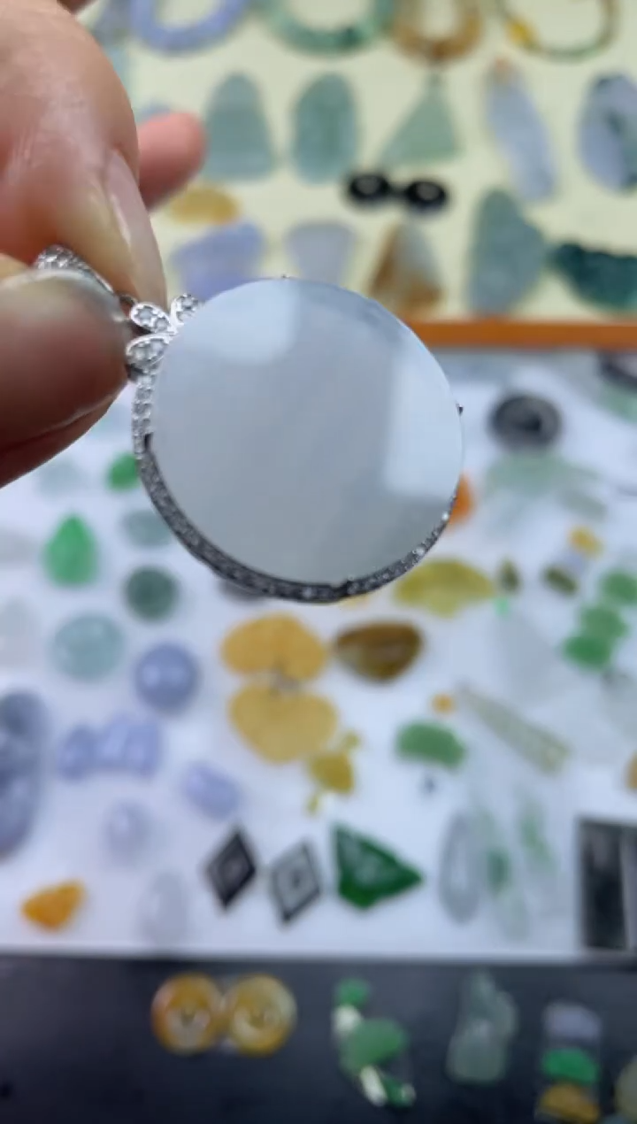 【闪购商品】定制翡翠未镶嵌无事牌