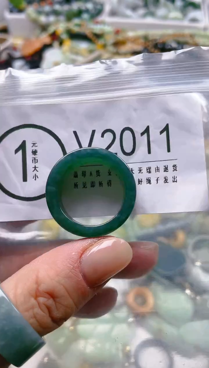 【闪购商品】翡翠颈饰未镶嵌21.3/V/翡翠A货一图一物