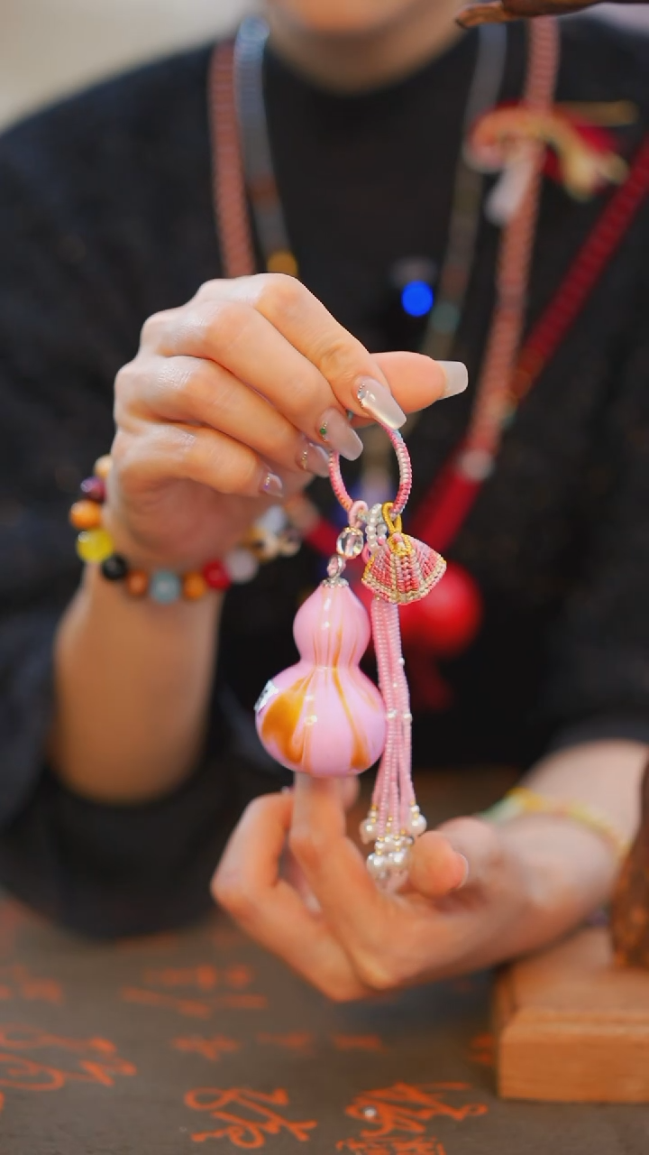 415非遗漆手艺工天然葫芦文玩福禄