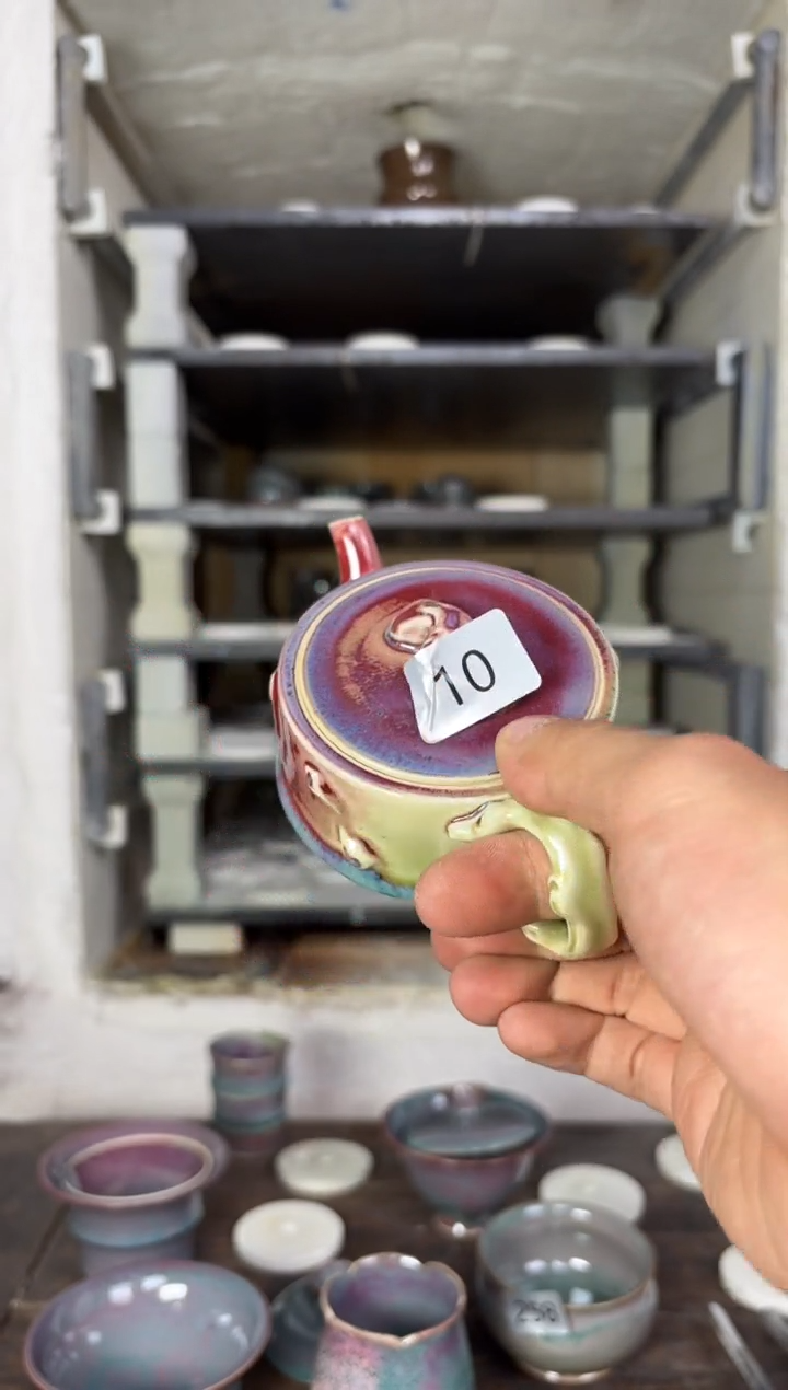 【闪购商品】摆件钧瓷窑变精品茶器