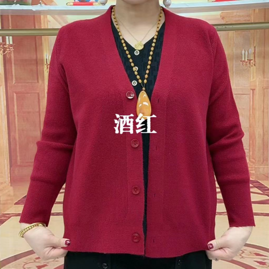 秋季潮流减龄爆款百搭长袖时尚针织女款宽松显瘦休闲高档毛衣外套