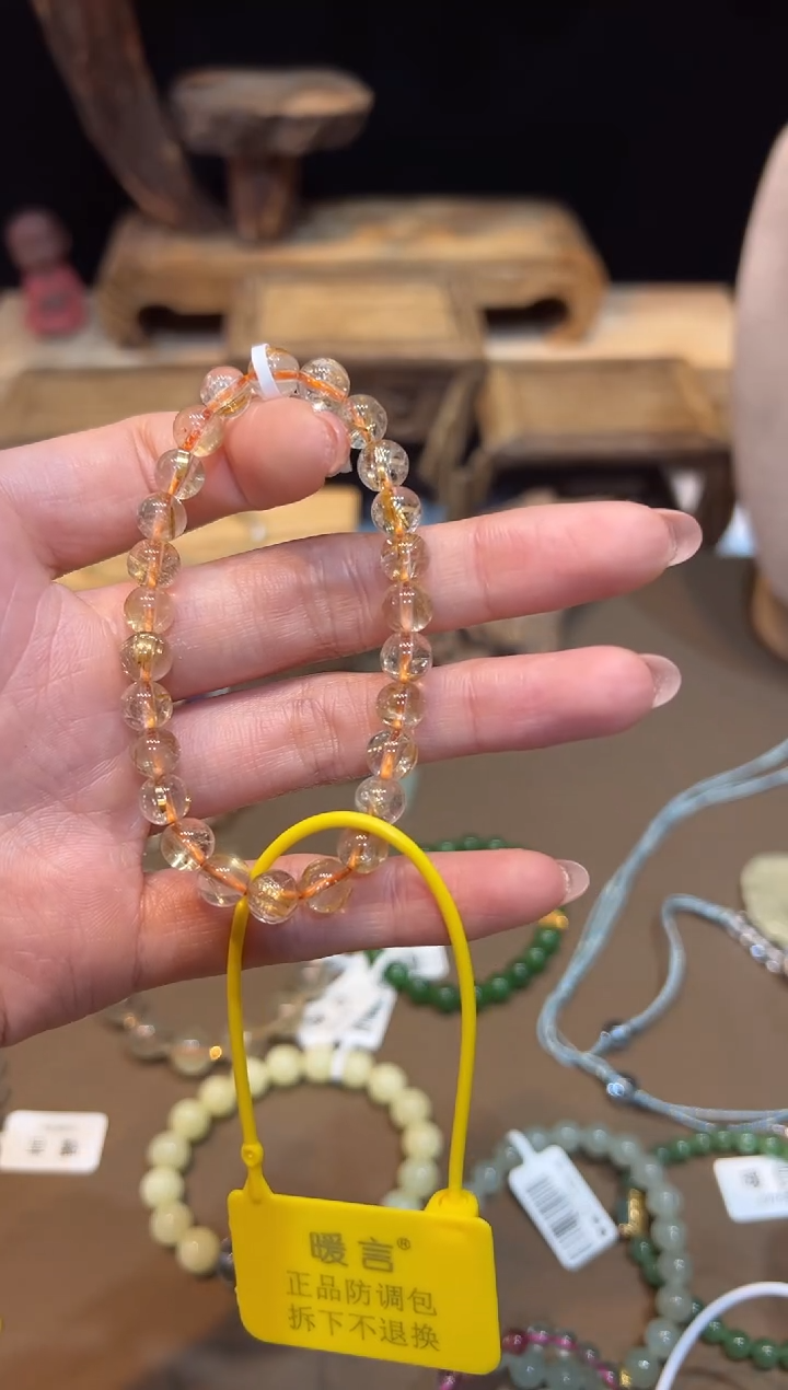 水晶手链未镶嵌手饰@@5812