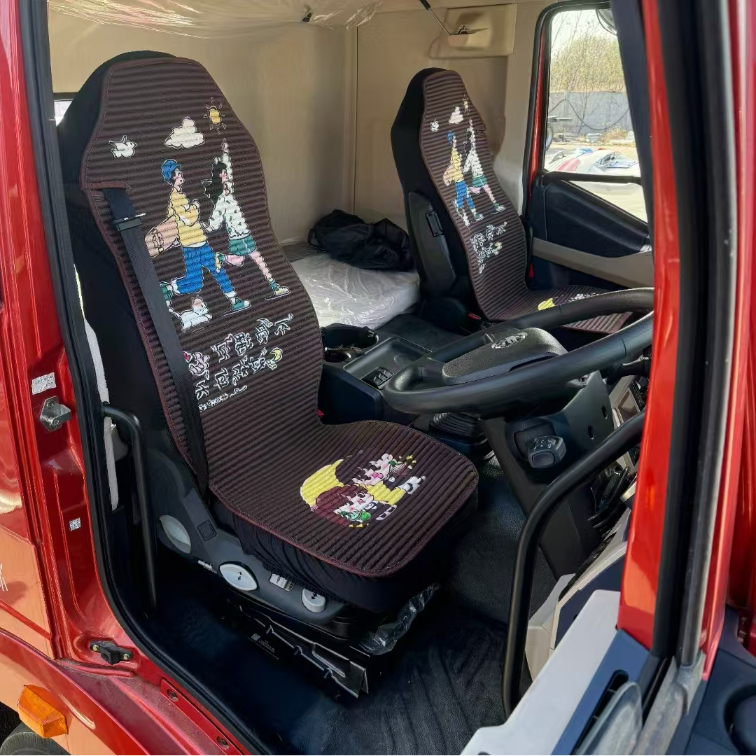 大货车专车专用欧曼解放德龙J6P豪沃汕德卡乘天龙座坐垫座套