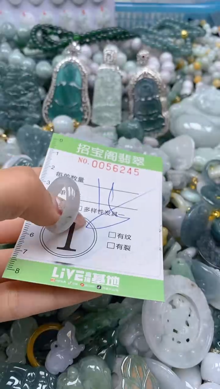 【闪购商品】翡翠颈饰未镶嵌闪购商品0056245