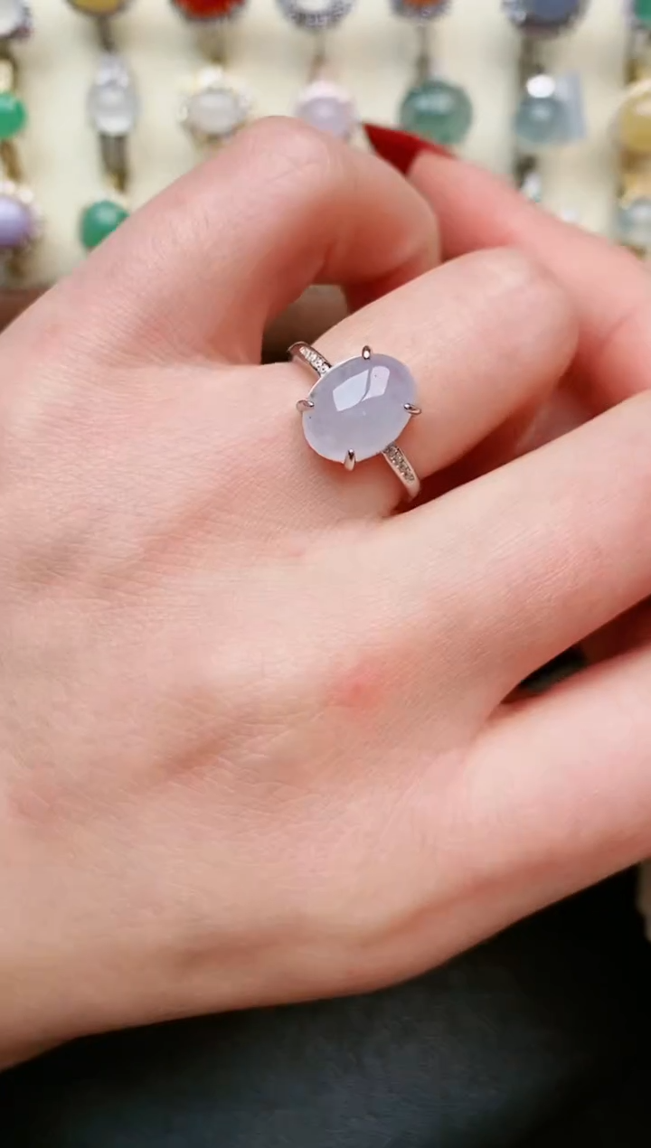 【闪购商品】翡翠戒指银S925镶嵌.....