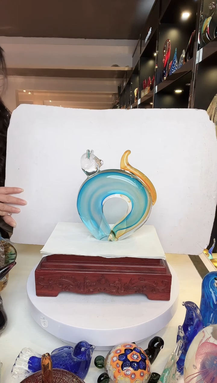 【闪购商品】茶盏琉璃摆件家居摆件