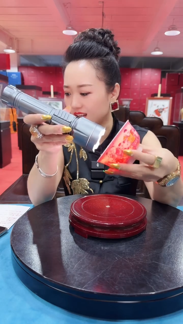 陶瓷红稀土陶瓷百福杯